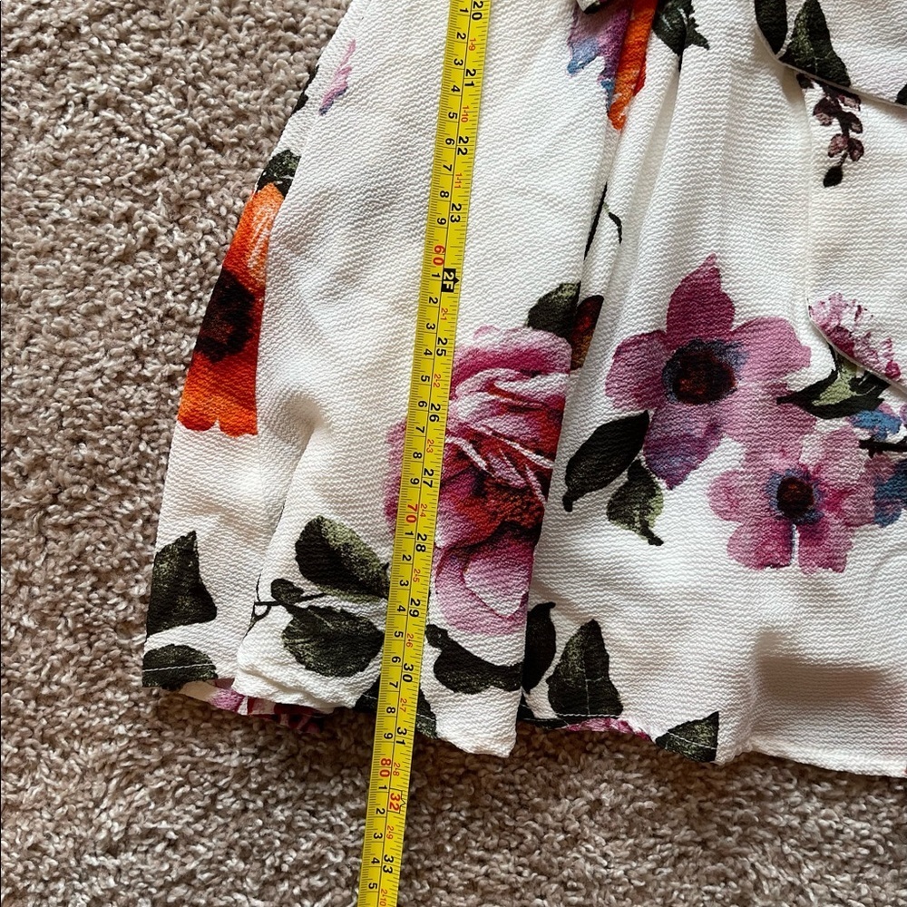 Trac | Floral Mini Dress | Size XS - Picture 3 of 8